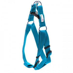 Doodlebone Bold Nylon Dog Harness (Turquoise) (XS)