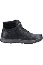 Load image into Gallery viewer, Mens Grover Leather Boots - Black