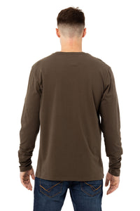 Long Sleeve Henley T-Shirt