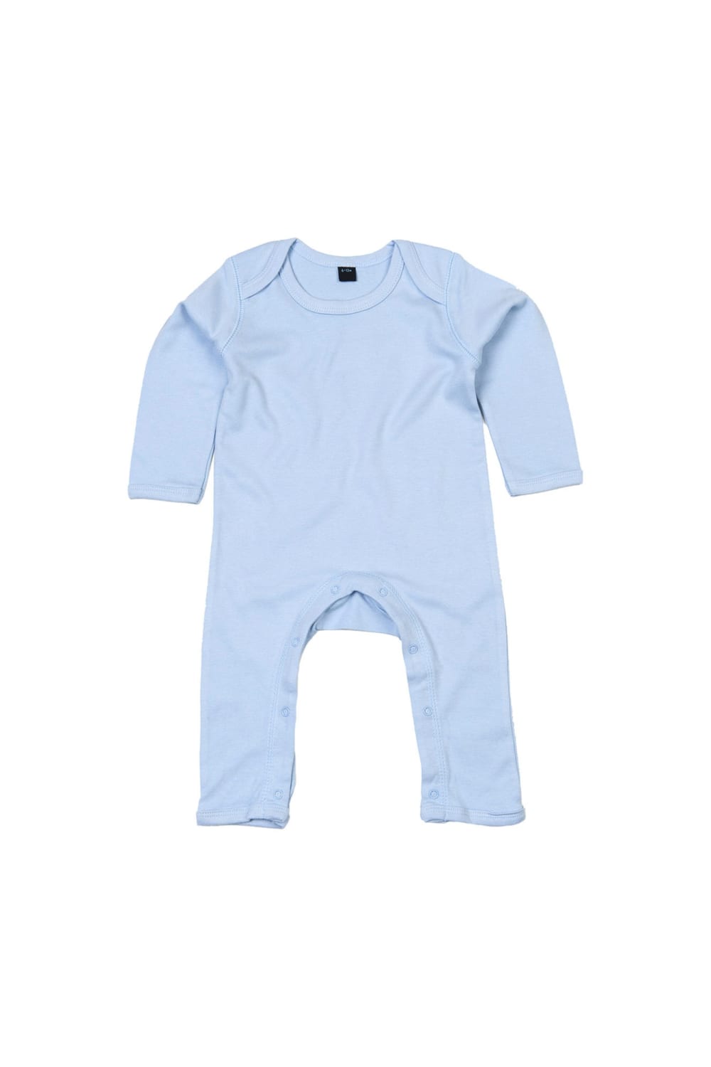 Babybugz Unisex Baby Long Sleeved Rompersuit (Dusty Blue)