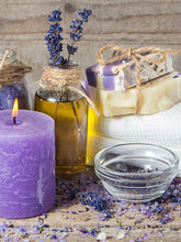Load image into Gallery viewer, Lavender Essential Oil Aromatherapy Spa Basket