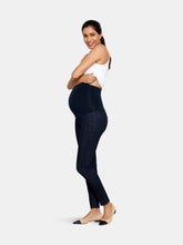 Load image into Gallery viewer, Maternity Vintage Denim Ankle Skinny Jeans In Rinse