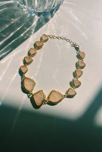 Sea Glass Collar Necklace