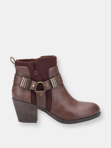 Womens/Ladies Setty Ankle Boots (Brown)