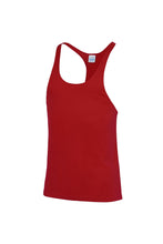 Load image into Gallery viewer, Mens Plain Muscle Sports/Gym Vest Top - Fire Red