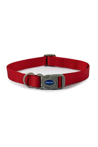Ancol Viva Adjustable Dog Collar (Red) (17.72in - 29.53in)