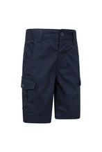 Load image into Gallery viewer, Childrens/Kids Cargo Shorts - Navy