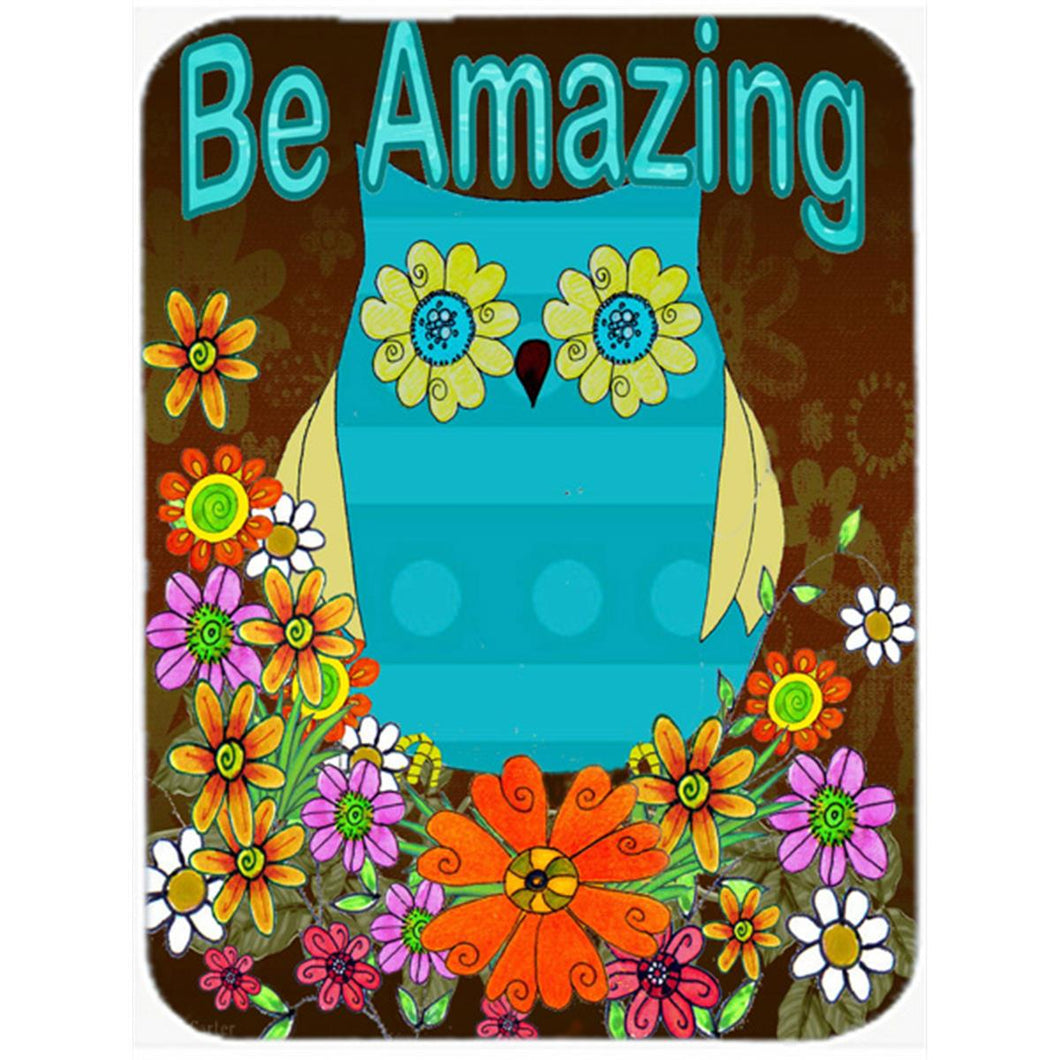 PJC1025LCB Be Amazing Owl Glass Cutting Board - Large