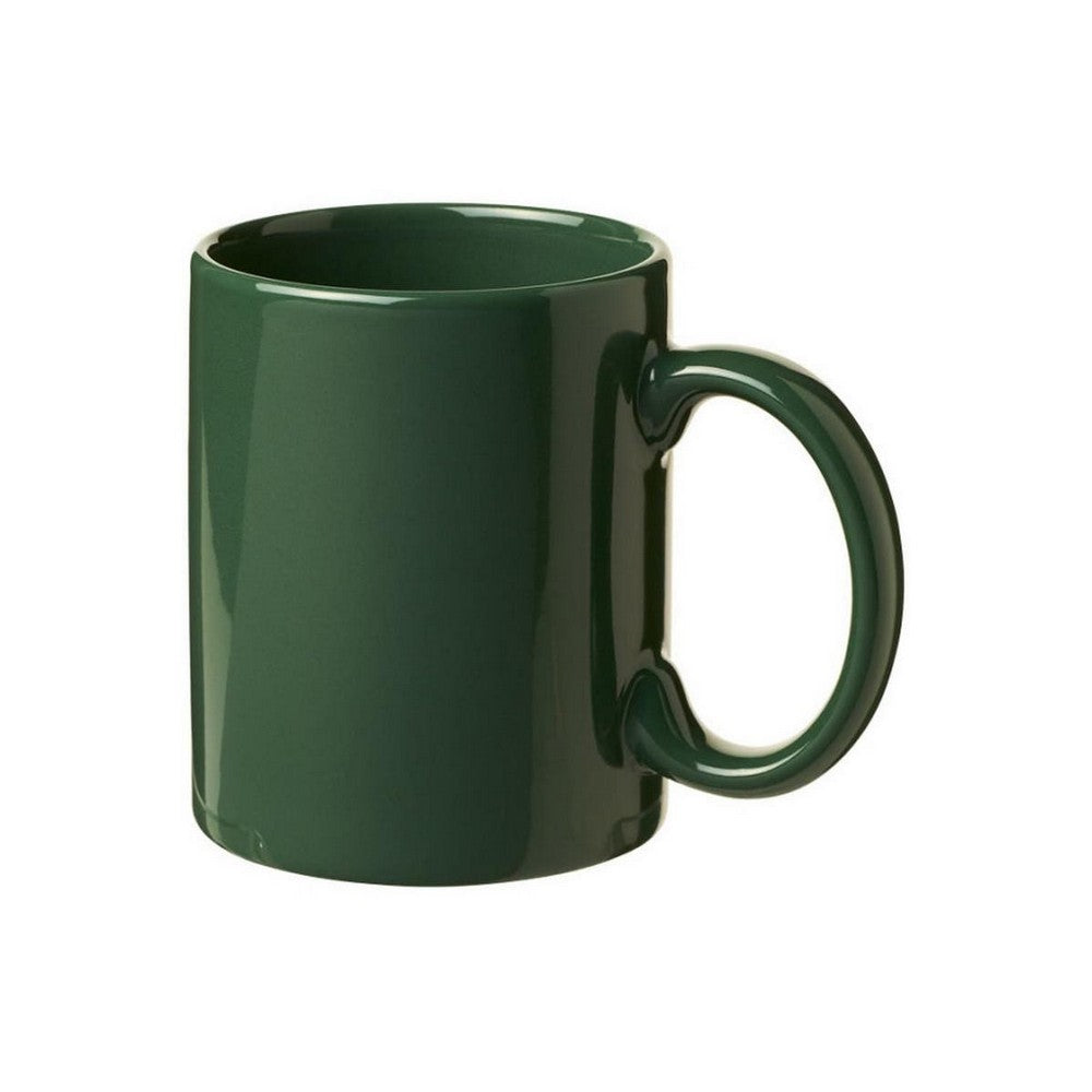 Bullet Santos Ceramic Mug (Pack of 2) (Green) (3.8 x 3.2 inches)