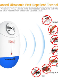 Ultrasonic Pest Repeller - Electronic Plug in Pest Control
