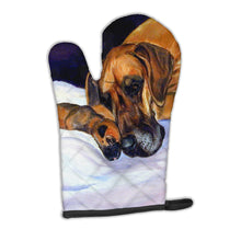 Load image into Gallery viewer, Natural Eared Fawn Great Dane Momma and Puppy  Oven Mitt