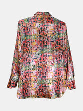 Load image into Gallery viewer, Sies Marjan Women&#39;s Croco Print Sander Satin Shirt Blouse