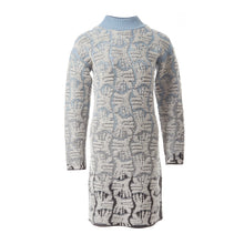 Load image into Gallery viewer, Kora Jacquard Knit Sweater Dress