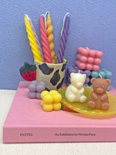 Load image into Gallery viewer, Petit Teddy Bear Shaped Soy And Beeswax Candle