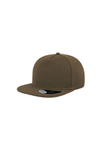 Load image into Gallery viewer, Flat Visor 5 Panel Cap - Olive