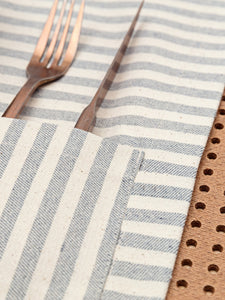 Placemats / Striped with Pocket
