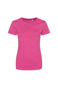 Womens/Ladies Girlie Tri-Blend T-Shirt - Heather Pink