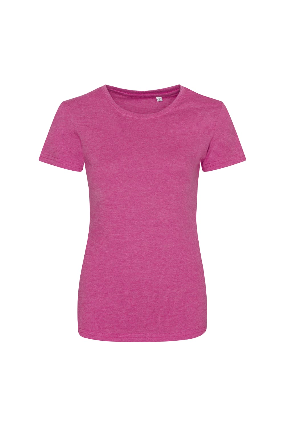 Womens/Ladies Girlie Tri-Blend T-Shirt - Heather Pink