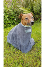 Load image into Gallery viewer, Henry Wag Dog Drying Coat (Gray) (Large)