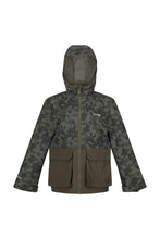 Load image into Gallery viewer, Childrens/Kids Hywell Camo Waterproof Jacket
