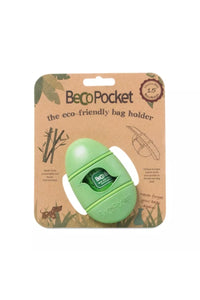 Beco Pets Plastic Poop Bags Eco Holder Green (Green) (One Size)