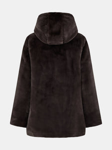 Women's Bridget Faux Fur Reversible Hooded Jacket