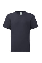 Load image into Gallery viewer, Fruit Of The Loom Childrens/Kids Iconic T-Shirt (Deep Navy)