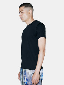 Black Raw Edges T-Shirt