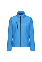 Load image into Gallery viewer, Regatta Womens/Ladies Ablaze Three Layer Soft Shell Jacket (French Blue/Navy)
