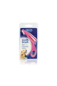 Johnsons Veterinary Pet Toothbrush (Pink) (One Size)