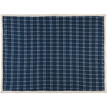 Load image into Gallery viewer, Field &amp; Co. Sherpa Plaid (Blue) (59.8 x 48.4 inches)