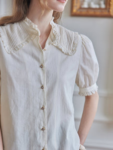 Moira Accordion Pleats Blouse