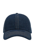 Load image into Gallery viewer, Action 6 Panel Chino Baseball Cap (Pack of 2) - Denim
