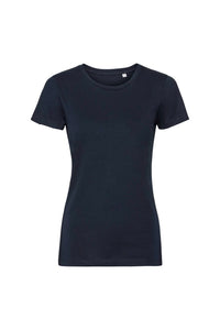 Russell Womens/Ladies Authentic Pure Organic Tee (French Navy)