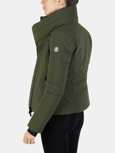 Women's Leah Jacket with Tall Standing Collar
