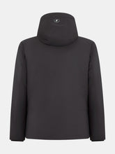 Load image into Gallery viewer, Men&#39;s Cesar Waterproof Jacket With Convertible Hood - Black