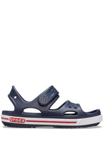 Load image into Gallery viewer, Crocs Childrens/Kids Crosband II Sandals (Navy/White)