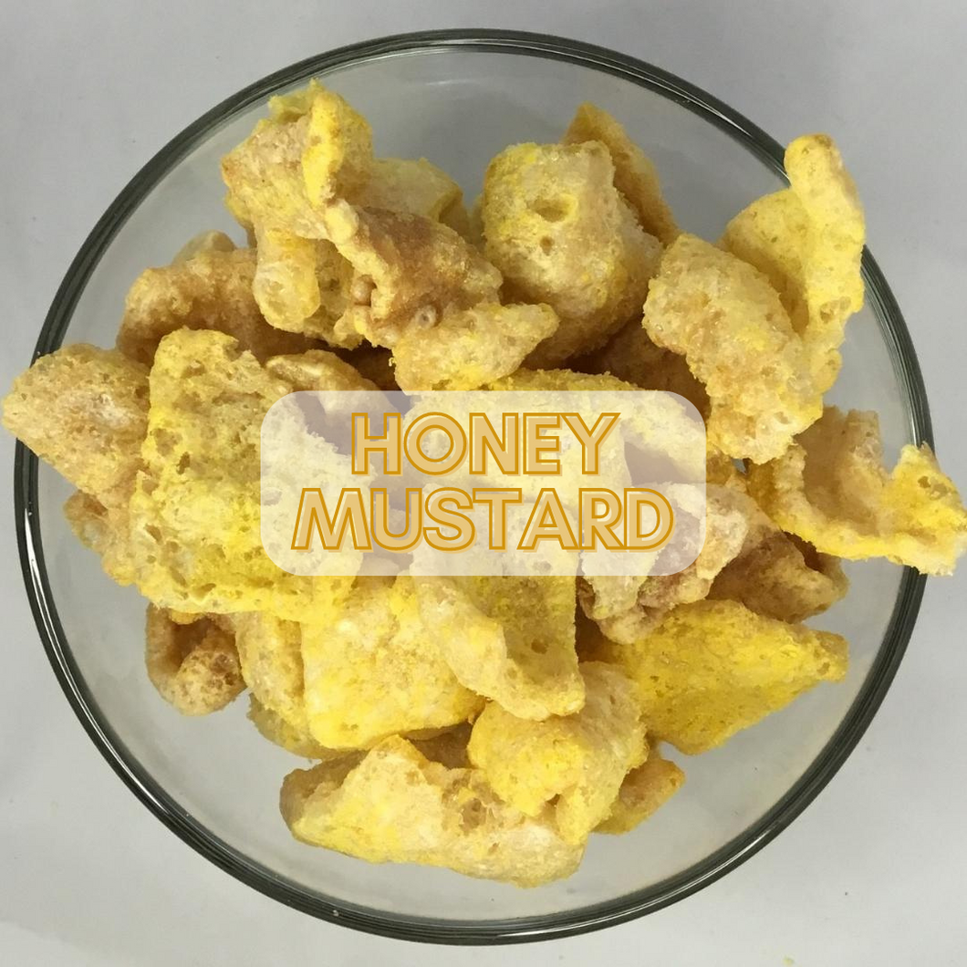 Honey Mustard Pork Rinds