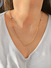 Load image into Gallery viewer, Lucky Star Layered Diamond Necklace In 14K Yellow Gold Vermeil On Sterling Silver