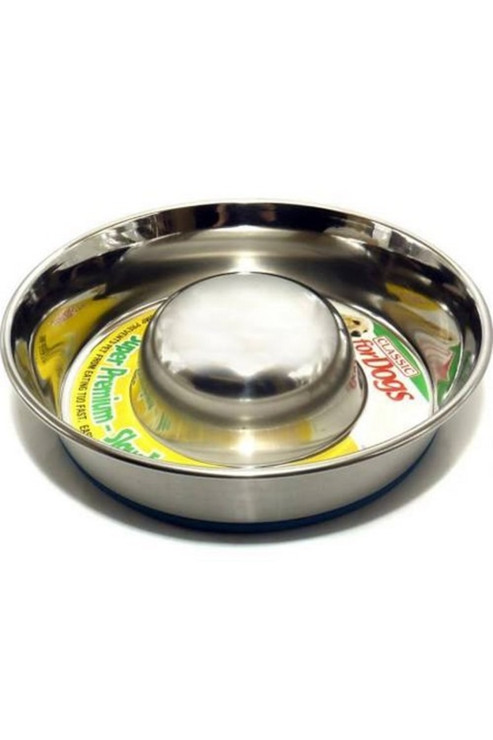 Classic Slow Go Stainless Steel Dish (Steel) (30oz)