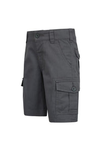 Childrens/Kids Cargo Shorts - Charcoal