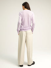 Load image into Gallery viewer, Deep V Neck Sweater - Lavender
