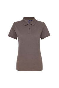 Asquith & Fox Womens/Ladies Short Sleeve Performance Blend Polo Shirt (Slate)