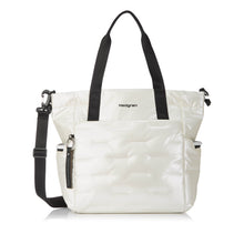 Load image into Gallery viewer, Puffer Tote Pearly White