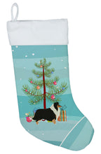 Load image into Gallery viewer, Collie Christmas Tree Christmas Stocking
