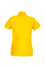 Load image into Gallery viewer, Fruit Of The Loom Ladies Lady-Fit Premium Short Sleeve Polo Shirt (Sunflower)