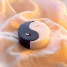 Load image into Gallery viewer, Small Yin Yang Shaped Soy &amp; BeesWax Candle