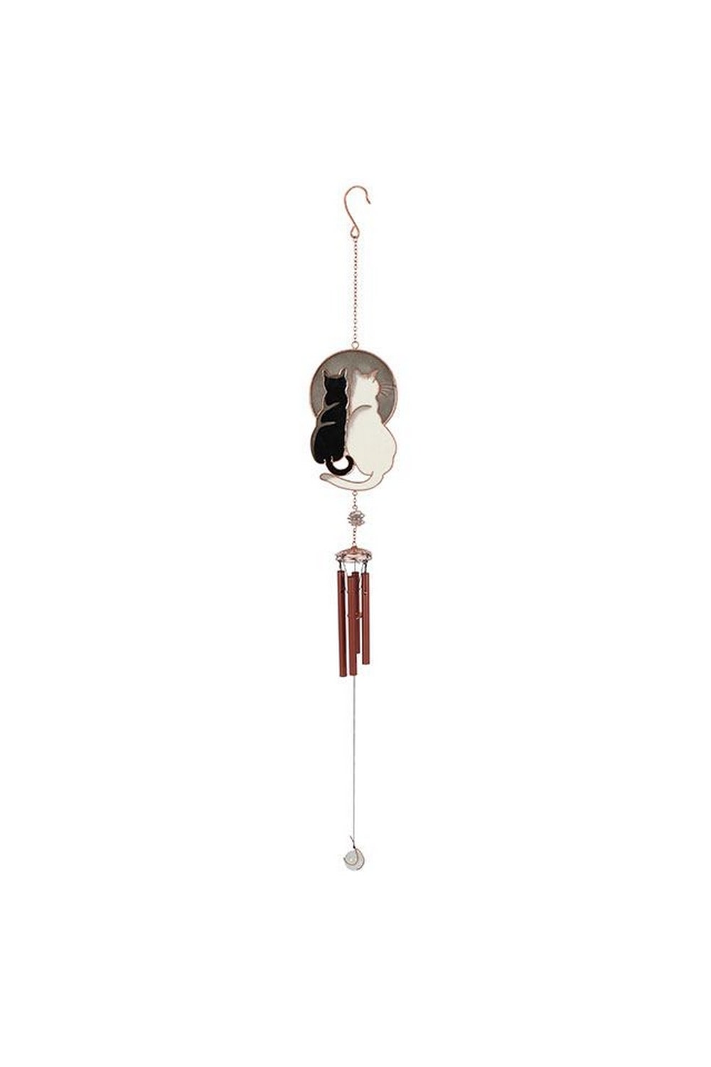 Something Different Gazing Cats Wind Chime (One Size)