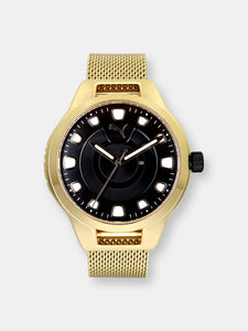 Puma Men's Reset P5006 Gold Stainless-Steel Quartz Fashion Watch