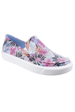Load image into Gallery viewer, Womens/Ladies Citilane Roka Graphic Slip On shoes (Tropical Floral)